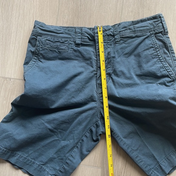 American Eagle Extreme Flex Classic Mens Size 28 Gray Stretch Chino Shorts - Picture 8 of 8